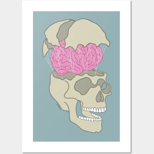 Brain damage Posters and Art